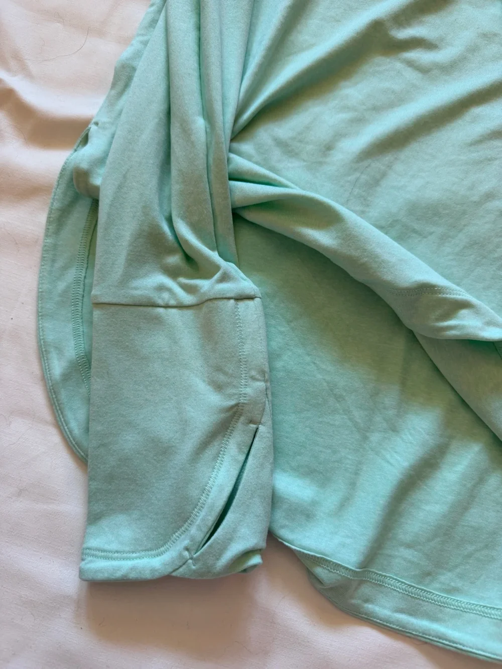 Athleta Uptempo Hoodie Sweatshirt Wintergreen Mint